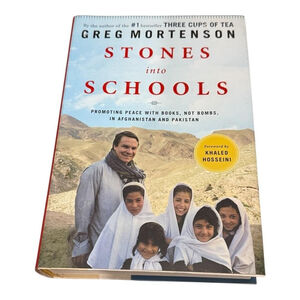 Stones Into Schools Greg Mortenson Hardcover Nonfiction Afghanistan Pakistan